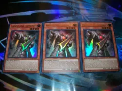 3x Ancient Gear Commander 1st Edition Ultra Rare MP25-EN179 Yu-Gi-Oh! - Image 1