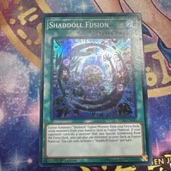 Yugioh! LP Shaddoll Fusion - SDSH-EN049 - Super Rare - 1st Edition Lightly Playe - Image 1