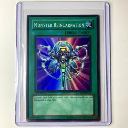 Monster Reincarnation RDS-EN045 Super Rare 1st Edition LP Yu-Gi-Oh! TCG - Image 1