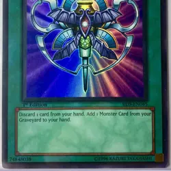 Monster Reincarnation RDS-EN045 Super Rare 1st Edition LP Yu-Gi-Oh! TCG - Image 4