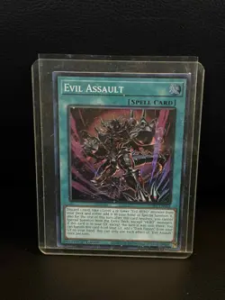 Evil Assault - SUDA-EN052 - Super Rare - 1st Edition Supreme Darkness Yu-Gi-Oh! - Image 1