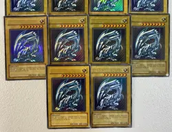 YGO Starter Deck Kaiba Blue-Eyes White Dragon SDK-001 Lot 14 Ultra Rare DMG-MP B - Image 3
