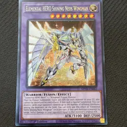 Elemental HERO Shining Neos Wingman MP24-EN062 Prismatic Secret Rare Yu-Gi-Oh! - Image 1
