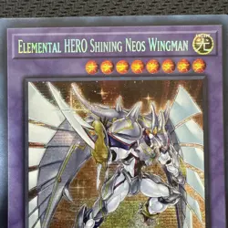 Elemental HERO Shining Neos Wingman MP24-EN062 Prismatic Secret Rare Yu-Gi-Oh! - Image 3