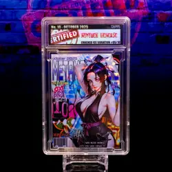 Shinobu Waifu Card Serial #05/10 LIMITED RELEASE Encased Custom Holo SLAB DS - Image 1