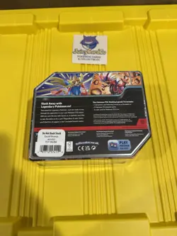Pokemon Trading Card Game: Slashing Legends Tin Zacian Ex - Factory Sealed! - Image 3