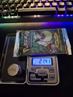 HEAVYU! 21.4g! Pokemon Jungle Booster Card Pack 742818060639 - Image 1