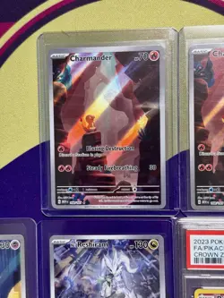 Pokemon Card Lot 7 Illustration Rares & One PSA 9 Graded Card Lot NM - Image 2