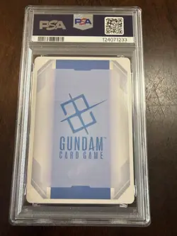 PSA 10 Char Zaku II Parallel Card Gundam TCG 2024 Ver Beta Rare - Image 2