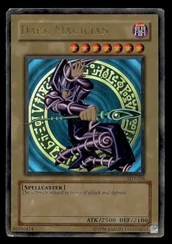 Yugioh! - Dark Magician - SDY-006 - Ultra Rare Holo Card - HP - Image 1