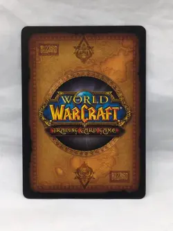 World Of Warcraft TCG Spinning Fate Icecrown Rare Card 198/220 - Image 2