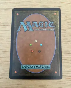 VTG MTG Magic The Gathering Card Mountain Basic Land Foil John Avon #302/306 Red - Image 2