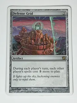 MTG Magic the Gathering Defense Grid (293/359) Ninth Edition LP - Image 1