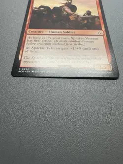 Spartan Veteran 0292 MTG ACR Common NM REGULAR - Image 2