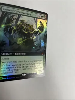 Ancient Greenwarden Extended Art Foil Zendikar Rising MTG - Image 2