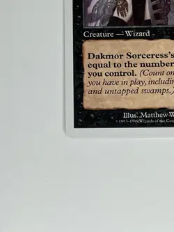 Magic The Gathering Starter 1999 Dakmor Sorceress #74/173 MTG TCG CCG - Image 2