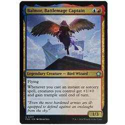 x1 Balmor, Battlemage Captain FDN MTG M/NM Multi-Color Uncommon Bird Wizard TCG - Image 1