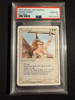 Serra Angel Revised Edition PSA 10 GEM MINT Magic The Gathering MTG - Image 1
