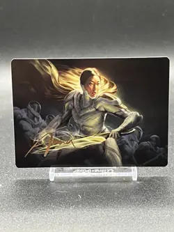 MTG Edge of Eternities Art Series Cosmogrand Zenith Anna Steinbauer Gold Stamped - Image 1