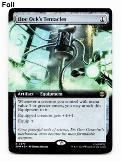 Doc Ock's Tentacles (Extended Art) - FOIL - [Marvel's Spider-Man] MTG Magic NM/M - Image 1