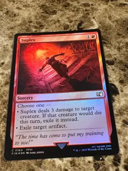 SUPLEX Magic the Gathering MTG Final Fantasy Foil - Image 1