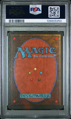 JERRARD OF THE CLOSED FIST Legends PSA 8 MTG EDH [Nostalgium] - Image 2