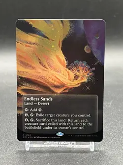 MTG Endless Sands (0150) - Galaxy Foil - Borderless - Image 1