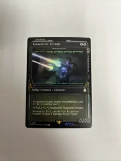 Assaultron Invader - Walking Ballista Showcase Foil MTG - Image 1