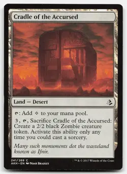 MTG Cradle of the Accursed C Amonkhet 241 LP - Image 1