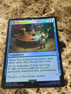 SIDEQUEST: CARD COLLECTION Magic the Gathering MTG Final Fantasy Foil - Image 1