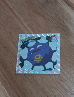 Vintage 1999 Pokemon Artbox Sticker Koffing Pr29 Series 1 Silver Holographic - Image 2