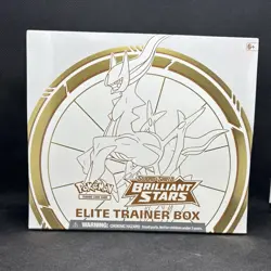 Pokemon TCG Brilliant Stars Elite Trainer Box ETB Sealed See Pics Of Box Cndtion 820650850127 - Image 1