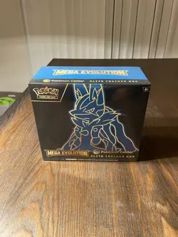Pokemon Mega Evolution Lucario Pokemon Center Sealed Elite Trainer Box (ETB) - Image 1