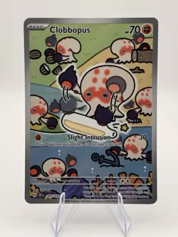 Pokemon Clobbopus 207/191 Illustration Rare S&V Surging Sparks NM - Image 1