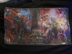Official Yugioh! Judge K9-00 Lupis And K9-X Werewolf Playmat (Sealed) - Image 1