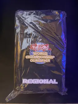 Official Konami Yugioh WCQ Regional Tower Deck Box (Black) Sealed - Image 1