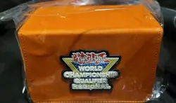 Orange Regional WCQ Deck Box - World Championship Qualifier Yugioh - Image 1