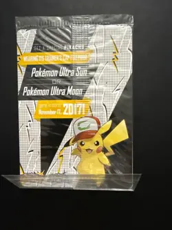 SEALED Ash’s Pikachu TCG SM108 2017 Promo Card Pokemon "I Choose You" - Sealed - Image 4