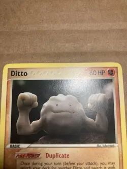 Ditto (Geodude) Pokemon Card Delta Species 62/113 LP - Image 3