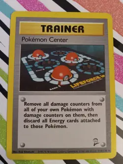 Pokemon TCG Center Base Set 2 Unlimited Uncommon Card 114/130 (1999) WOTC - Image 1