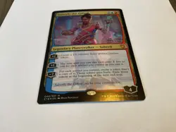 Saheeli,the Gifted FOIL Commander 2018 NM Blue Red Mythic Rare CARD ABUGames MTG - Image 2