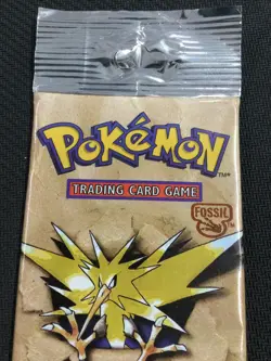 Pokemon Unopened Fossil Booster Pack 11 Cards Factory Sealed 1999 (1 Pack) - Image 3