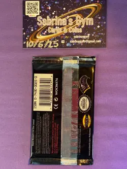 1st Edition Team Rocket Set Jesse James Pokemon Card Booster Pack (New Sealed) - Image 2