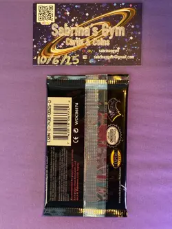1st Edition Team Rocket Set Gyarados Pokemon Card Booster Pack (New Sealed) - Image 2