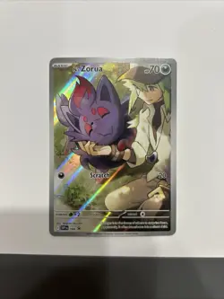 N’s Zorua 189 SV09: Journey Together Black Star Promo Card - Image 1