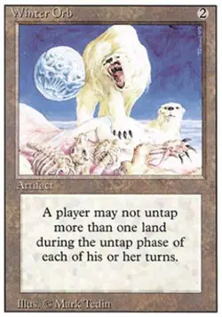 MTG English Winter Orb NM Normal Revised - Image 1
