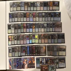 2025 MTG Marvel's Spider-Man Base Rare FOIL 111 Card Lot Extended art Scene - Image 1