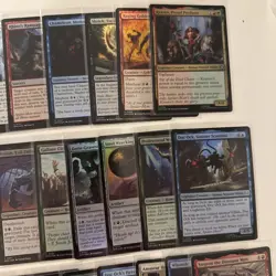 2025 MTG Marvel's Spider-Man Base Rare FOIL 111 Card Lot Extended art Scene - Image 4