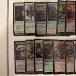 2025 MTG Marvel's Spider-Man Base Rare FOIL 111 Card Lot Extended art Scene - Image 5