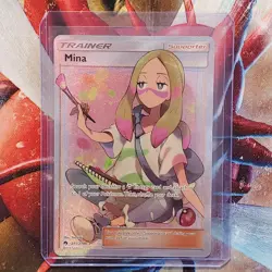 Mina - 211/214 - Full Art Trainer - Pokemon Cards Lot #53 - Image 1